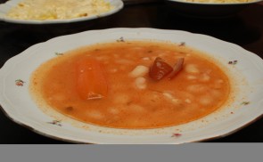 Savanyú zöldbableves