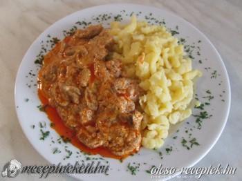 Gombapaprikás