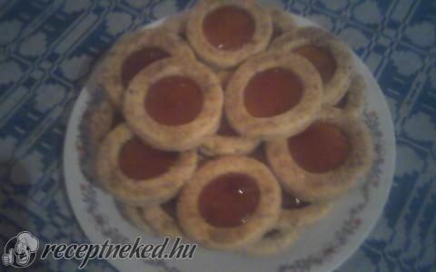 Karácsonyi diós linzer