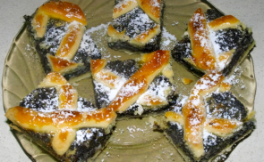 Mákos rácsos pite