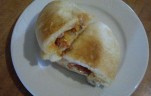 Töltött lángos kép