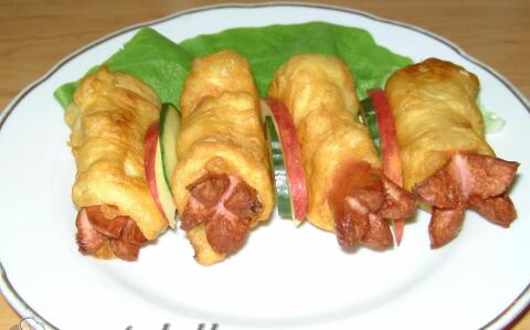 Virslis lángos