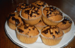 Búvártúrós muffin kép