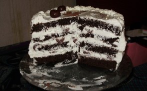 Feketeerdő torta másképp