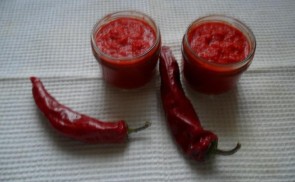 Fokhagymás darált paprika télire