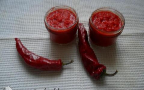 Fokhagymás darált paprika télire