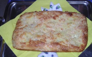 Szezámmagvas lepény