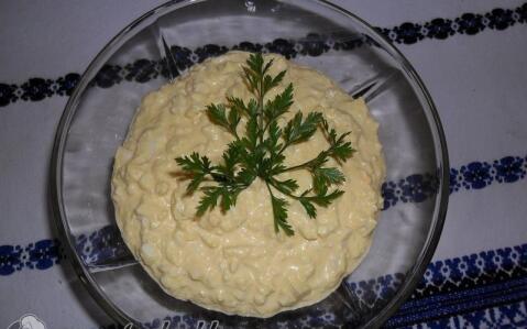 Tojáskrém mustárral és majonézzel