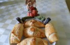 Sajtos-sonkás croissant