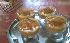 Sütőtök puding