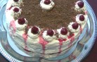 Túrós-Tejszínes "Feketeerdő torta"