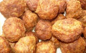 Burgonyás fasírtgolyók