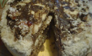 Kókuszkrémes torta