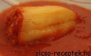 Töltött paprika, ahogy nagymamám készíti