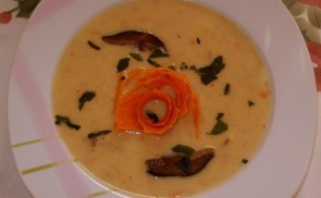 Gombakrémleves