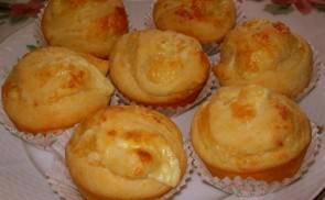Sajtos tekert muffin
