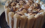 Habos túrós torta