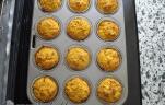 Sárgarépás muffin