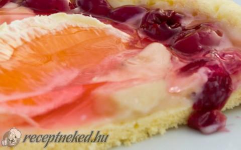 Gyümölcs torta