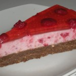 Málnás joghurttorta