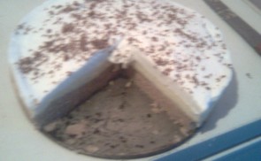 Gesztenyés-vaníliás torta
