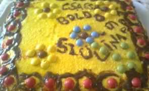 Háromszínű torta
