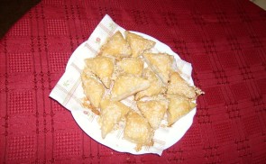 Szezámmagos háromszögek