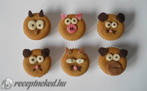 Gesztenyés muffinállatkert