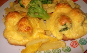 Brokkolis csirkemell