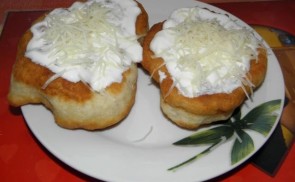 Burgonyás lángos