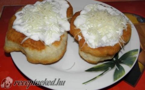 Burgonyás lángos