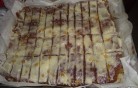 Almatorta citromkrémmel
