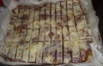 Almatorta citromkrémmel