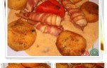 Baconbe tekert csirkemell
