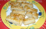 Szezámmagos sós rudacskák