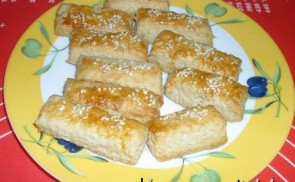 Szezámmagos sós rudacskák