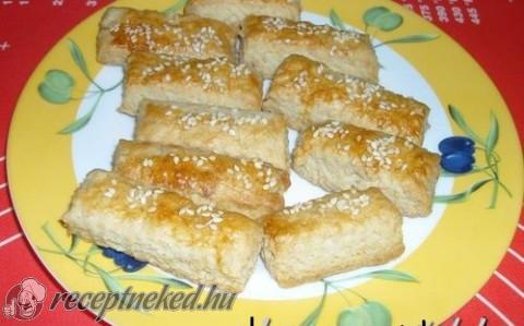 Szezámmagos sós rudacskák