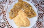 Cornflakeses hús gombamártással