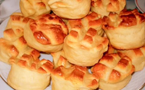 Burgonyás pogácsa