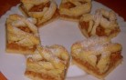Rácsos almás pite