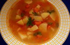 Vargányás,zöldséges burgonyaleves