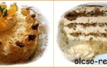 Diós-narancsos torta sárgabarack krémmel