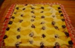 Gyümölcsös túrós pite