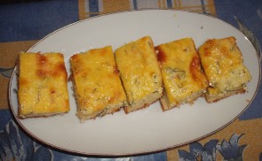 Kapros, túrós lepény