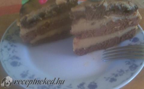 Mikrós karamelltorta