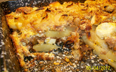 Rakott fasírozott