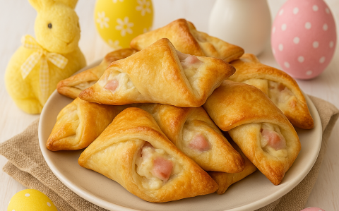 Sajtos-sonkás-tejfölös papucs
