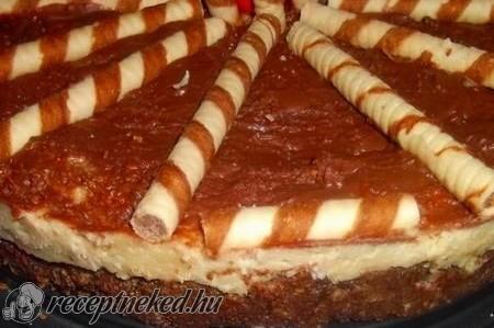 Keksztorta sütés nélkül