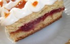 Meggyes pite baracklekvárral kép