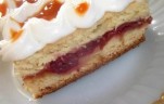 Meggyes pite baracklekvárral kép